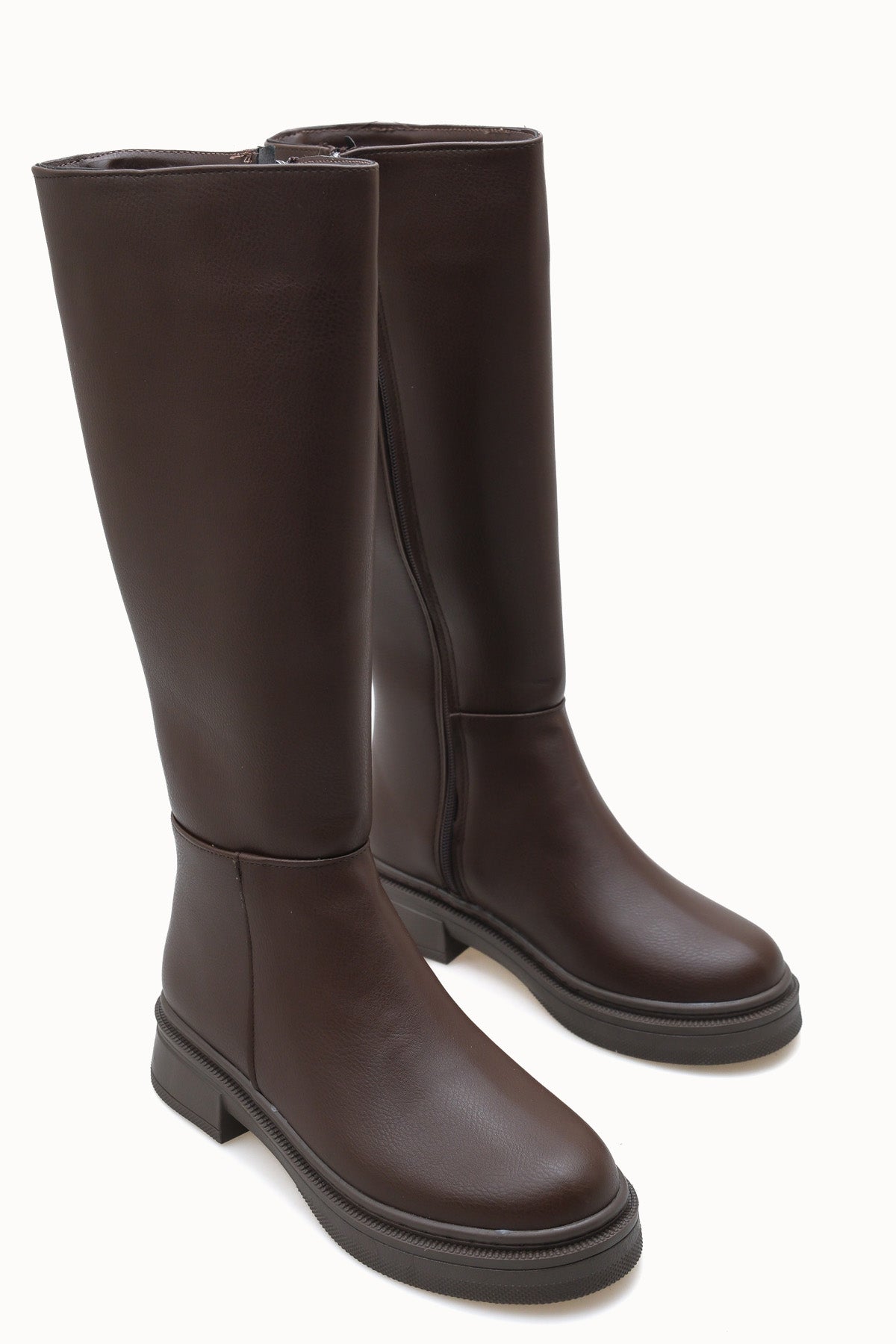 Riccon Tintneth Kadın Çizme 00121903 Kahverengi Cilt