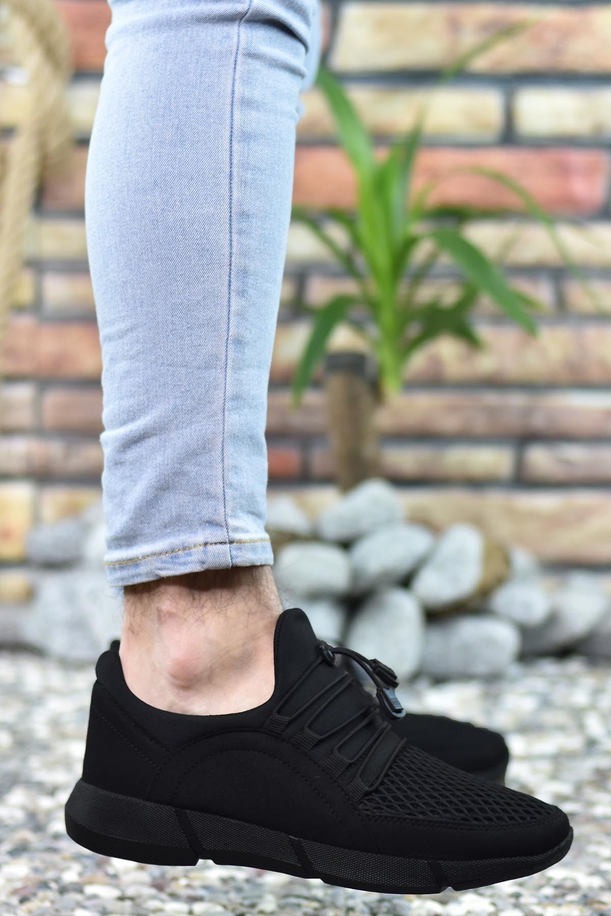 Riccon Erkek Sneaker 00122015 Siyah Siyah