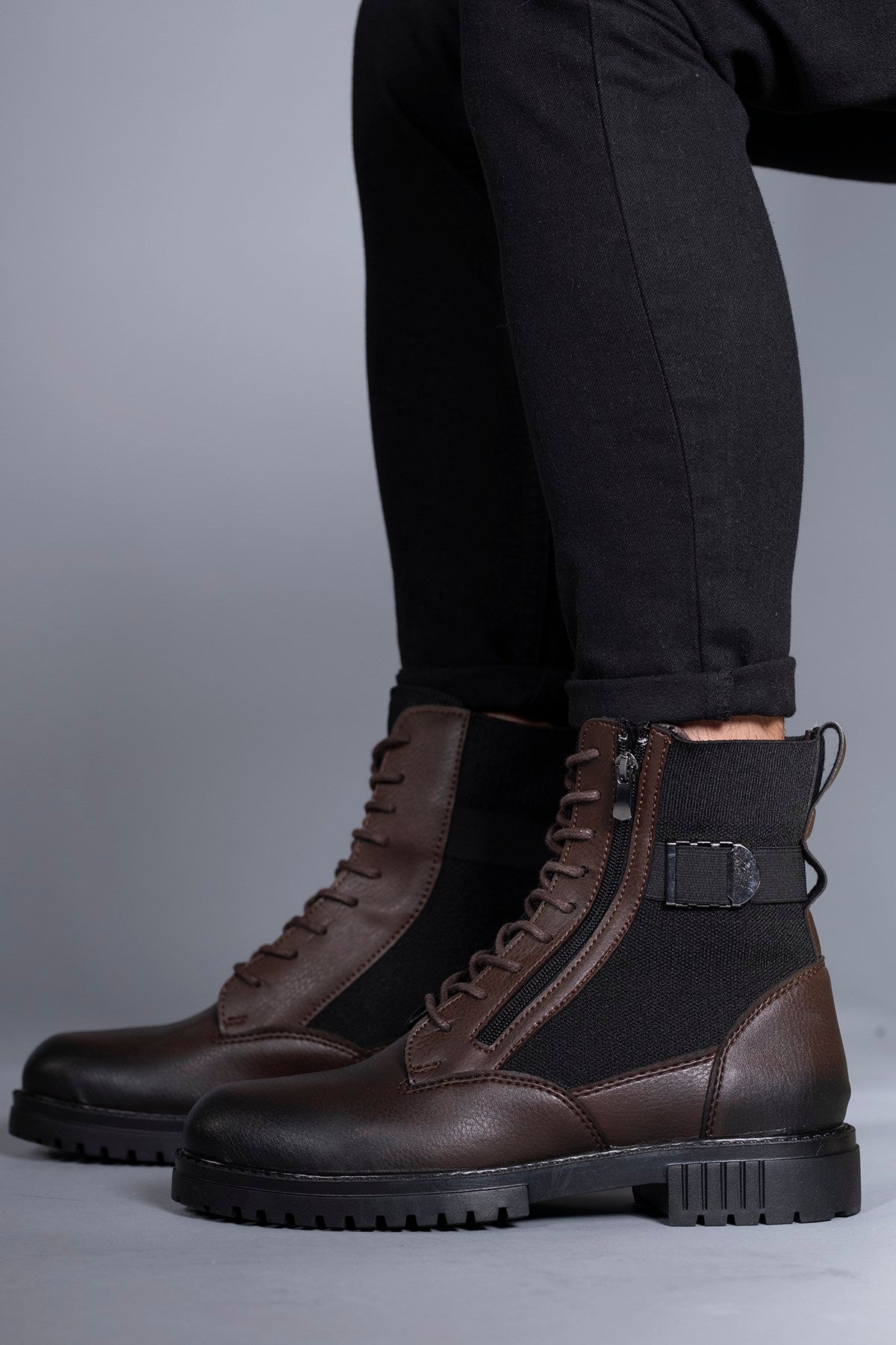 Riccon Erkek Fermuarlı Bot 0012134