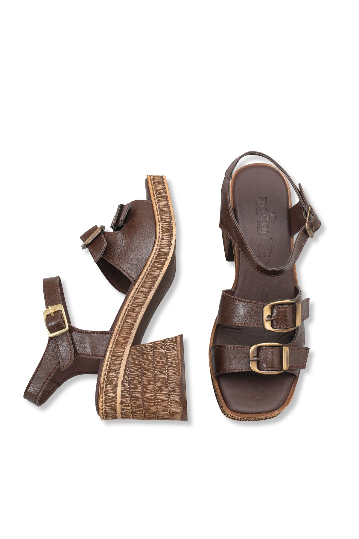 Riccon Kadın Topuklu Sandalet 0012343