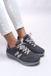 Riccon Edethaela Kadın Sneaker 0012615 Füme