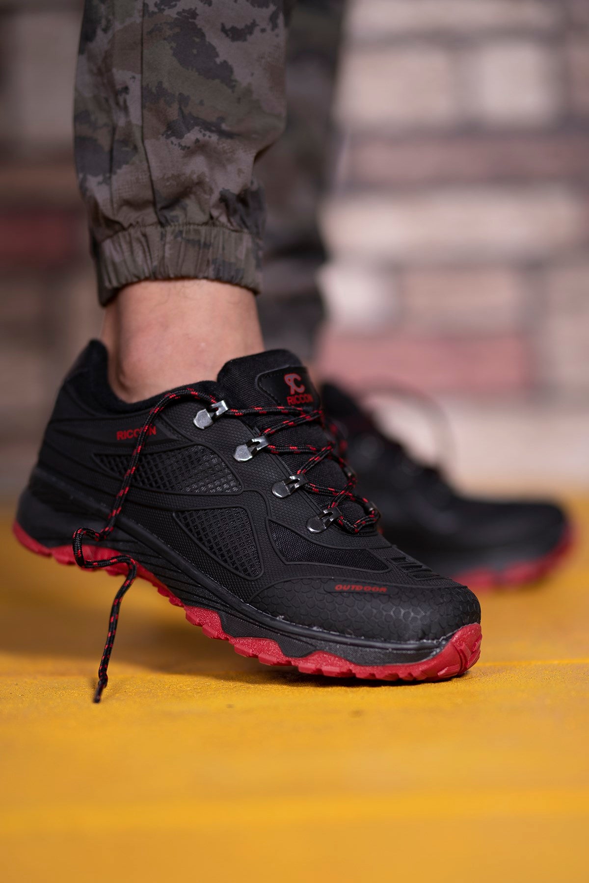 Riccon Unisex 3D Rubber Trekhakiking Ayakkabı 0012