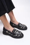 Riccon Safthaela Kadın Loafer 0012452 Siyah