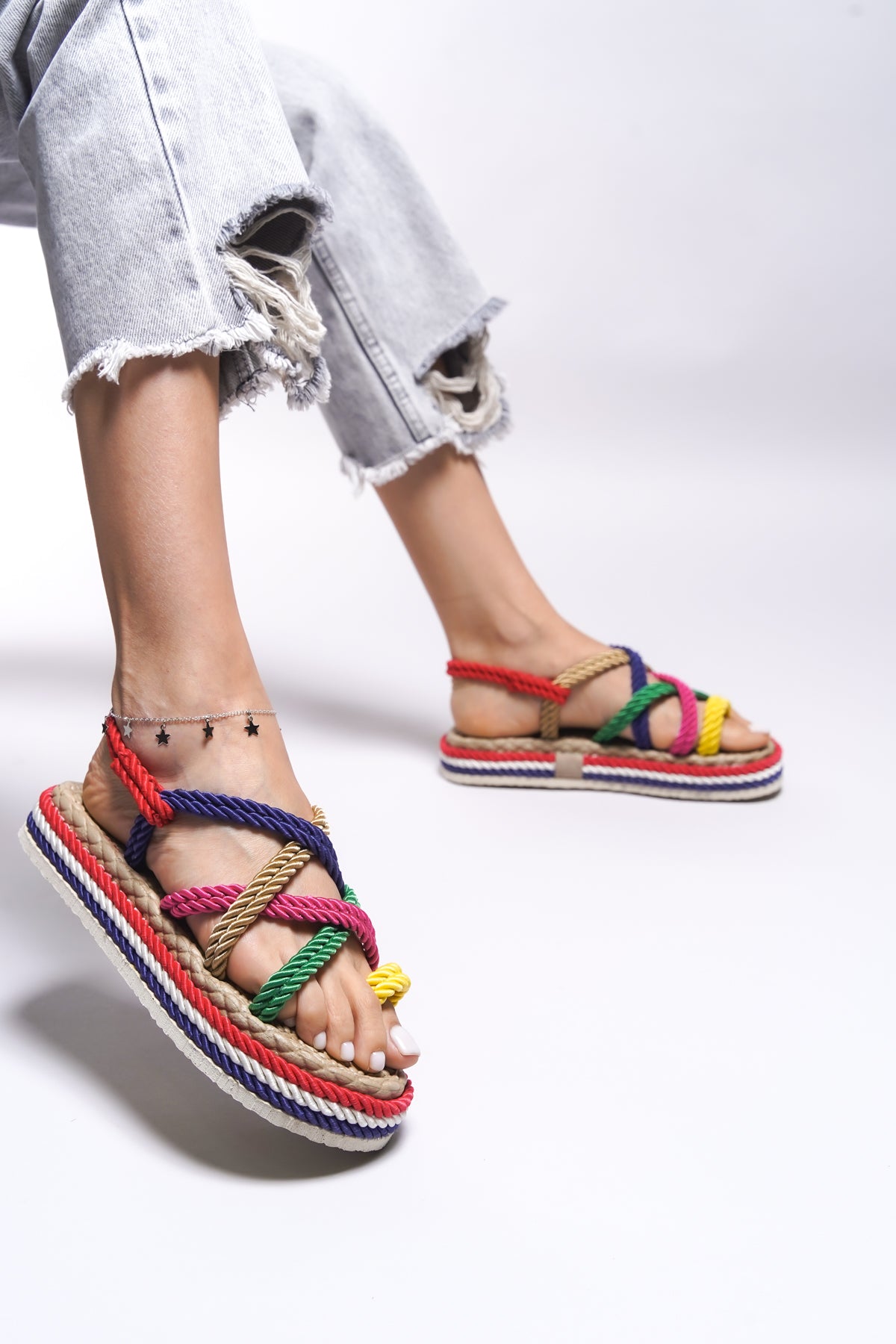 Riccon Edlivren Kadın Sandalet 0012101