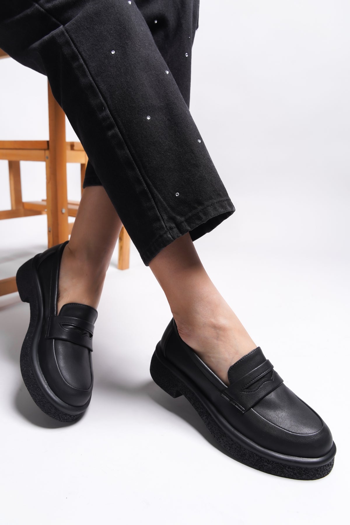 Riccon Ashlalona Kadın Loafer 00121201
