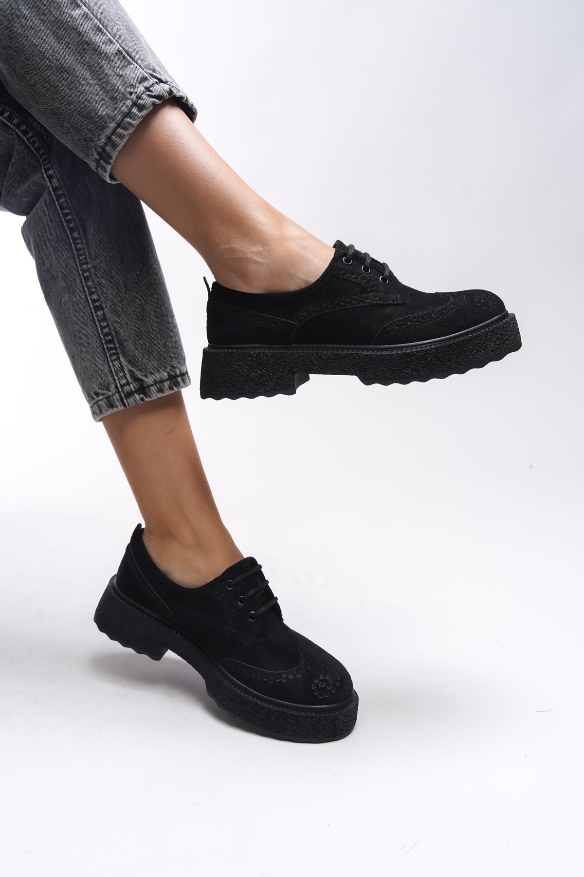 Riccon Oknyrth Kadın Bağcıklı Loafer 00121990