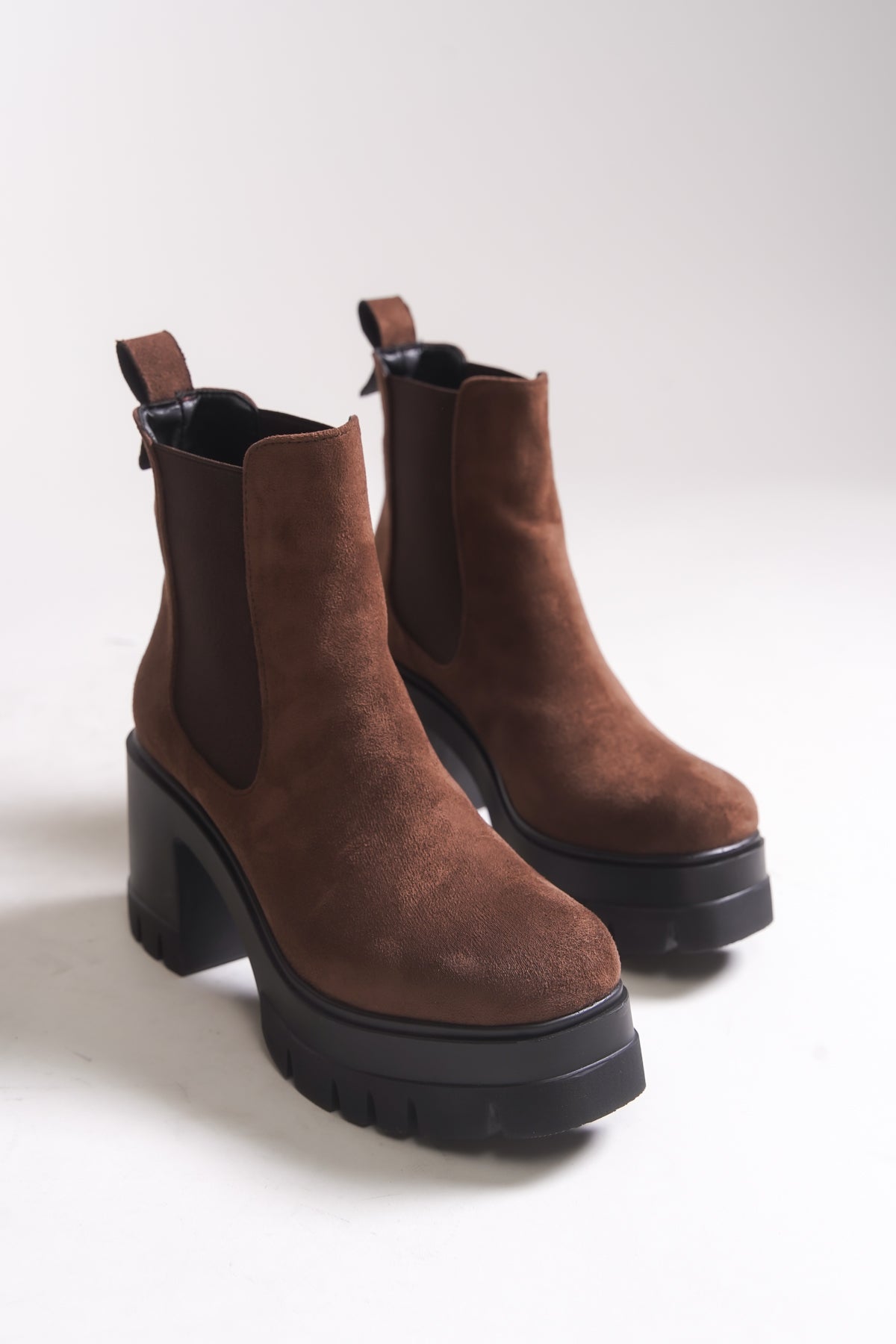 Riccon Nyendorei Kadın Topuklu Bot 0012502