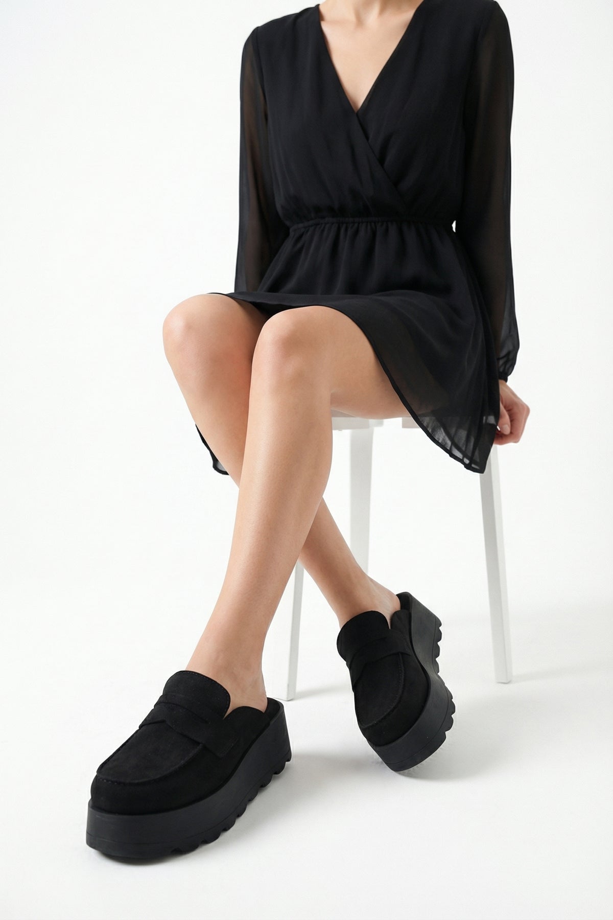 Riccon Arionelth Kadın Terlik 0012128 Siyah