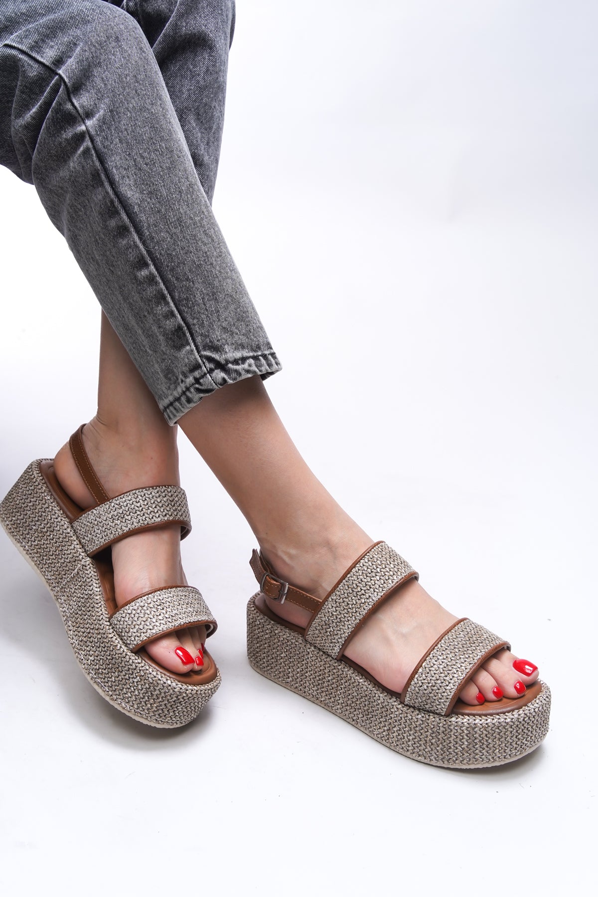 Riccon Yorseith Kadın Sandalet 0012385