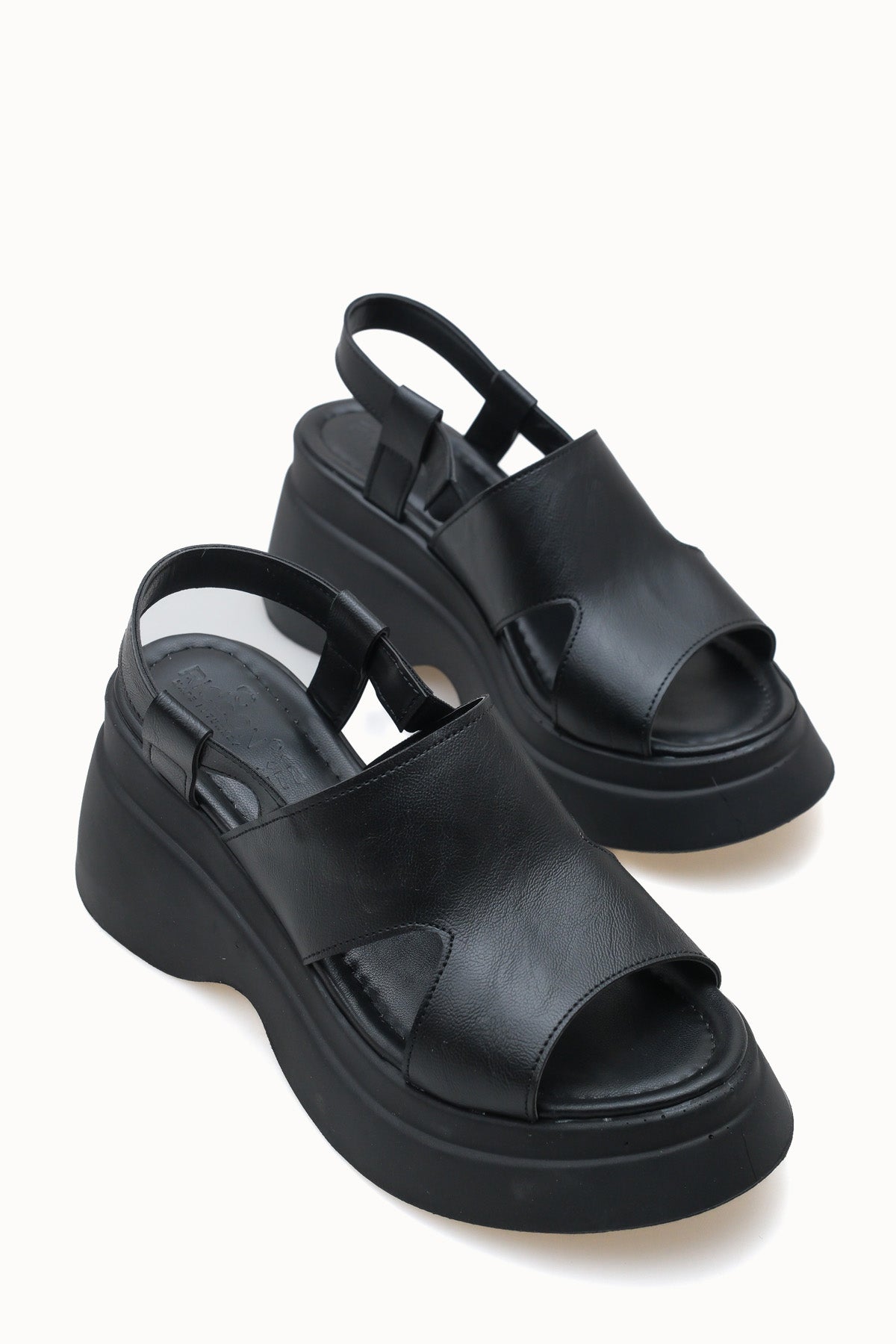 Riccon Kadın Sandalet 0012916 Siyah