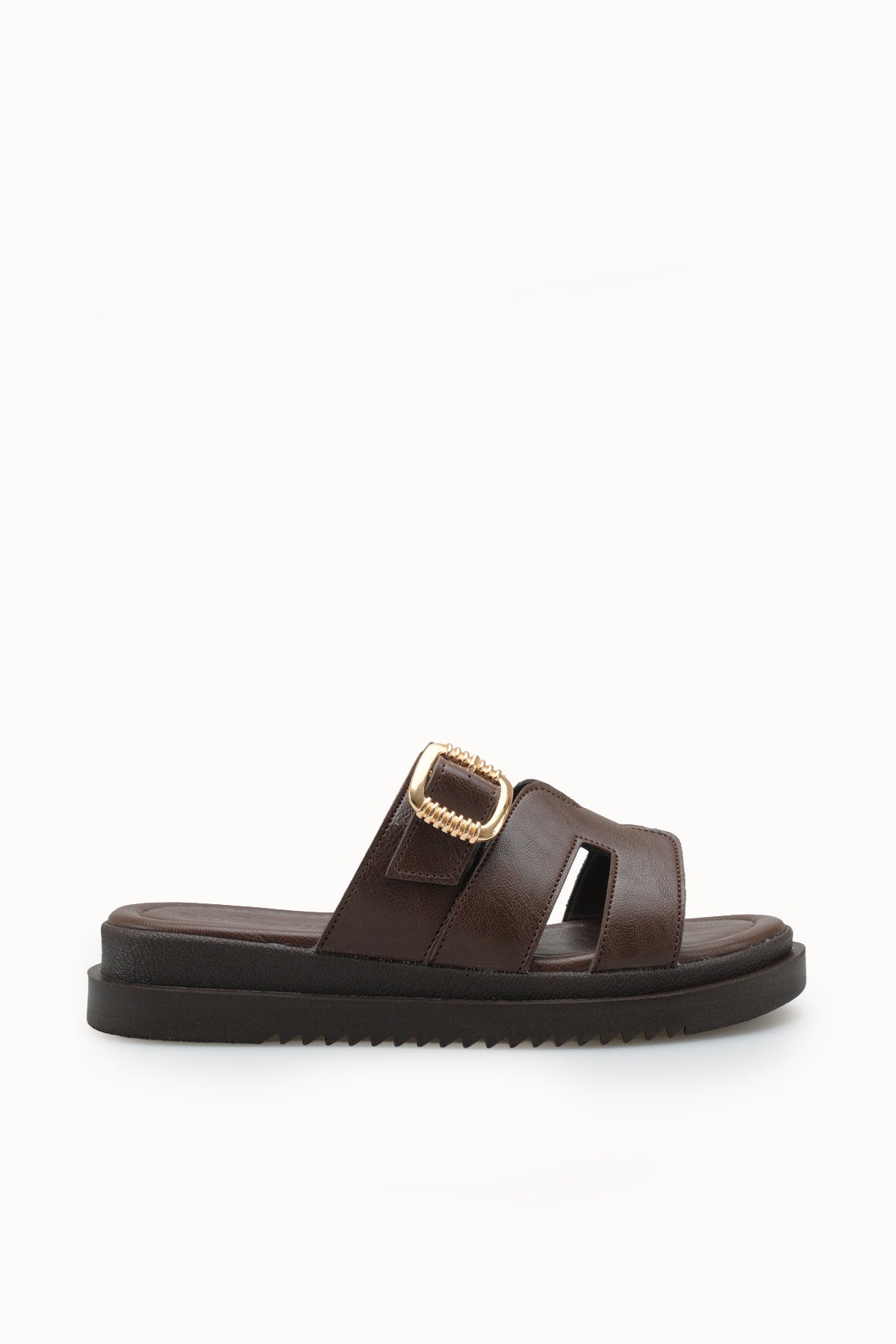 Riccon Kadın Terlik 00120404 Kahverengi