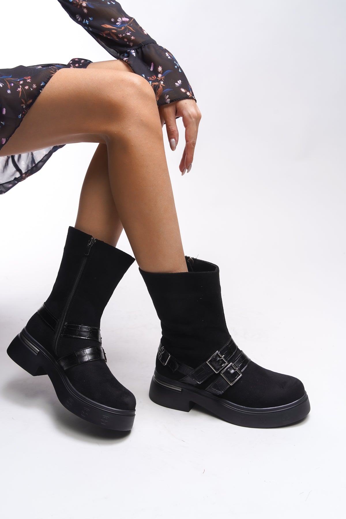 Riccon Elgikh Kadın Toka Detaylı Bot 00123315