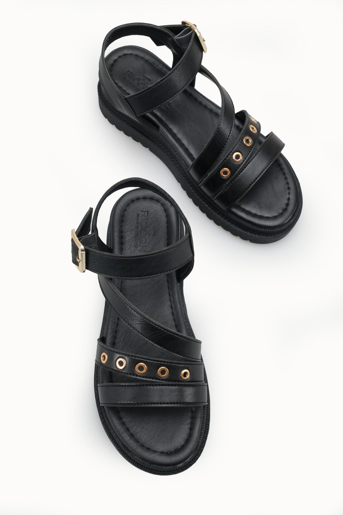 Riccon Kadın Sandalet 0012800 Siyah