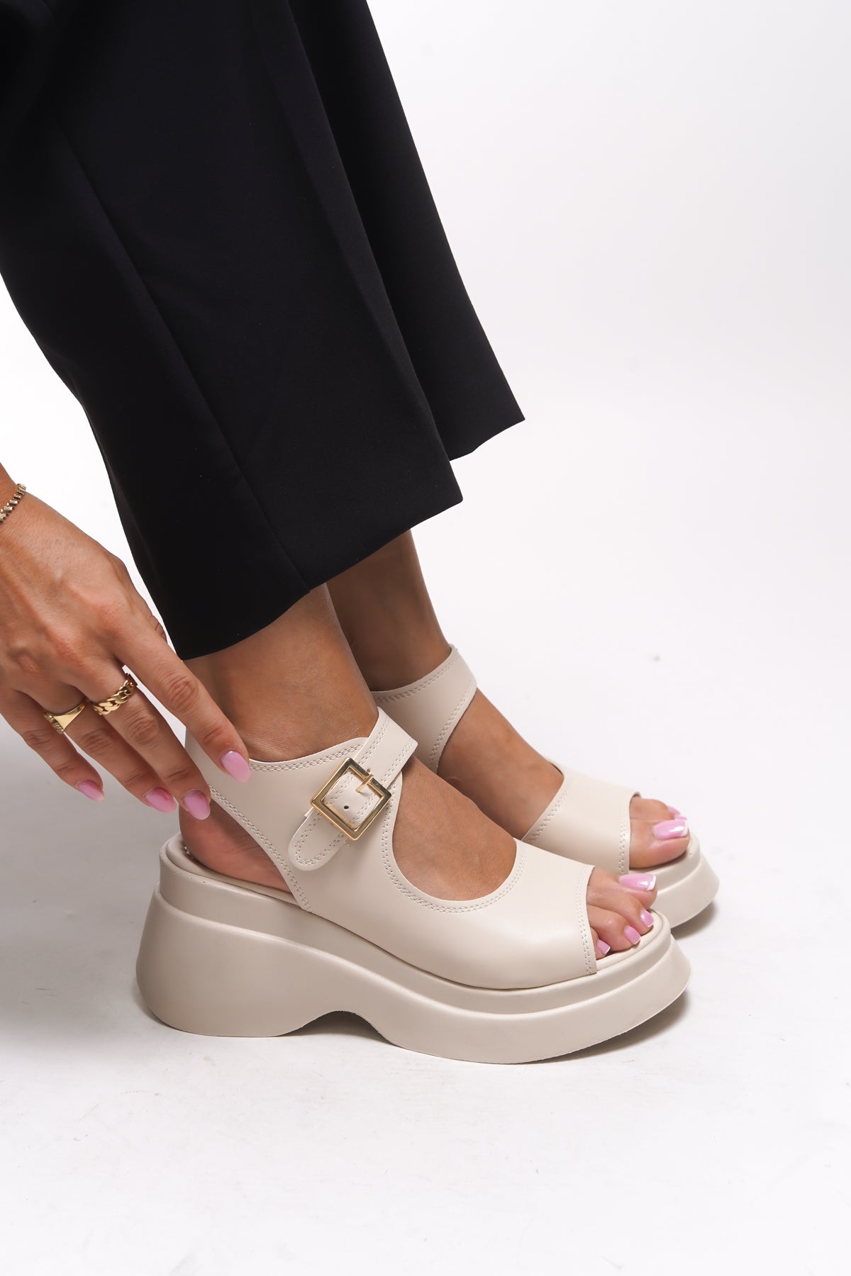 Riccon Quelaela Kadın Sandalet 0012906