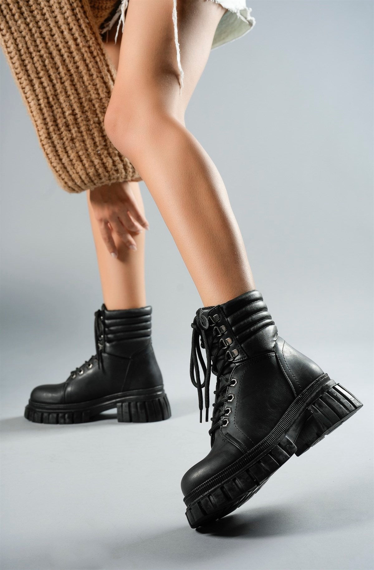 Riccon Kadın Fermuarlı Bot 0012842