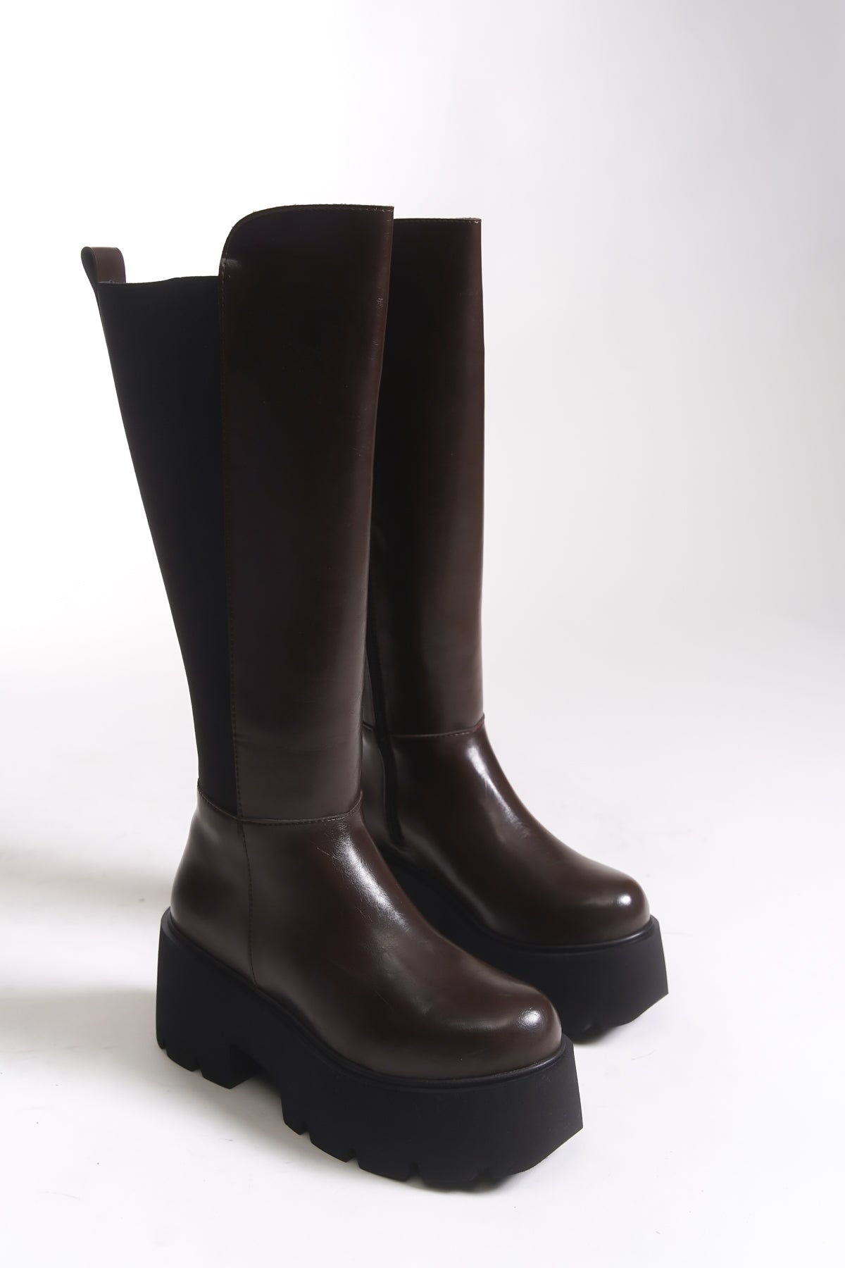 Riccon Yavessiel Kadın Çizme 0012169 Kahverengi Rustik