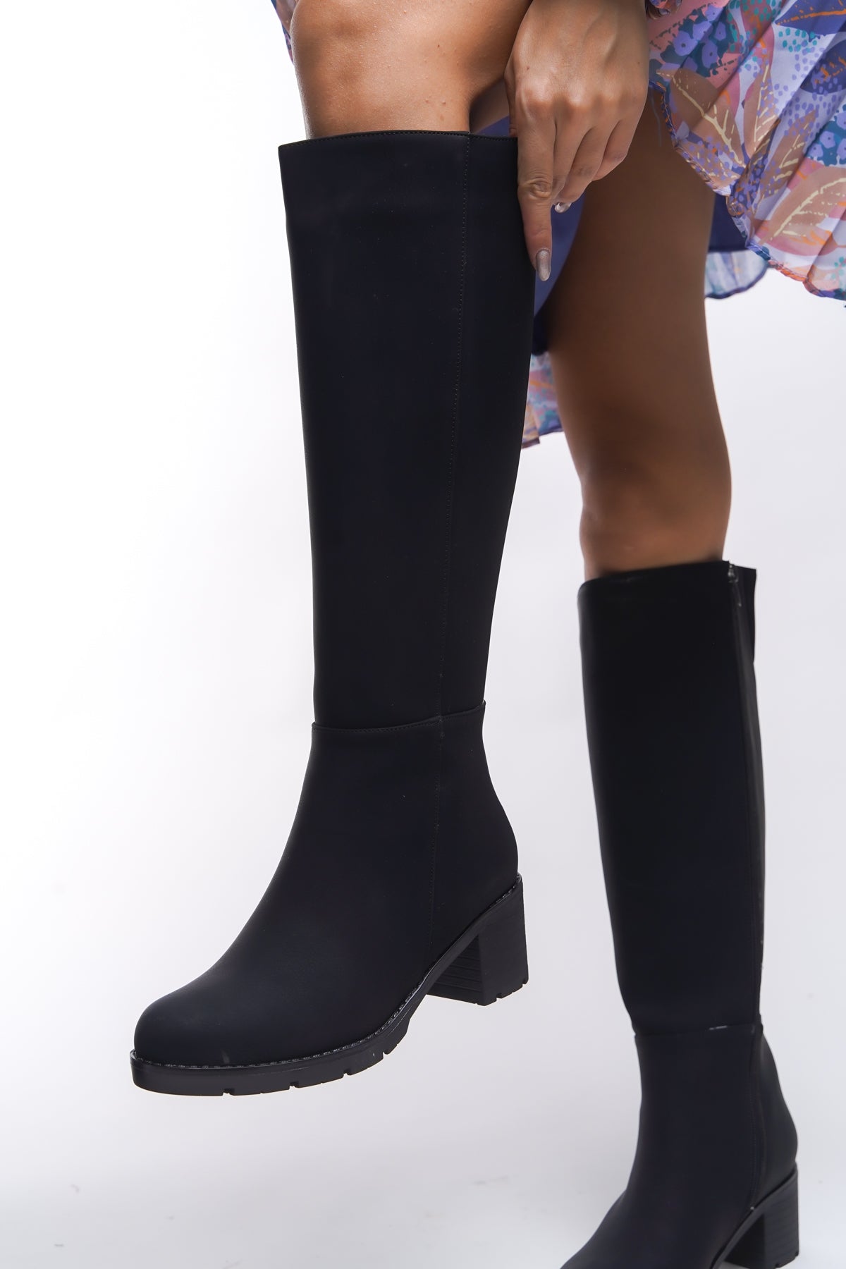 Riccon Hioverra Kadın Topuklu Çizme 0012745