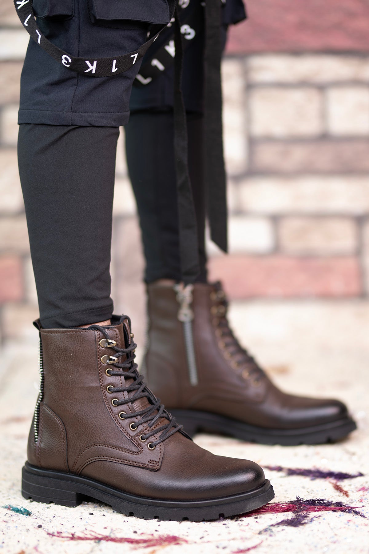 Riccon Unisex Fermuarlı Bot 0012695