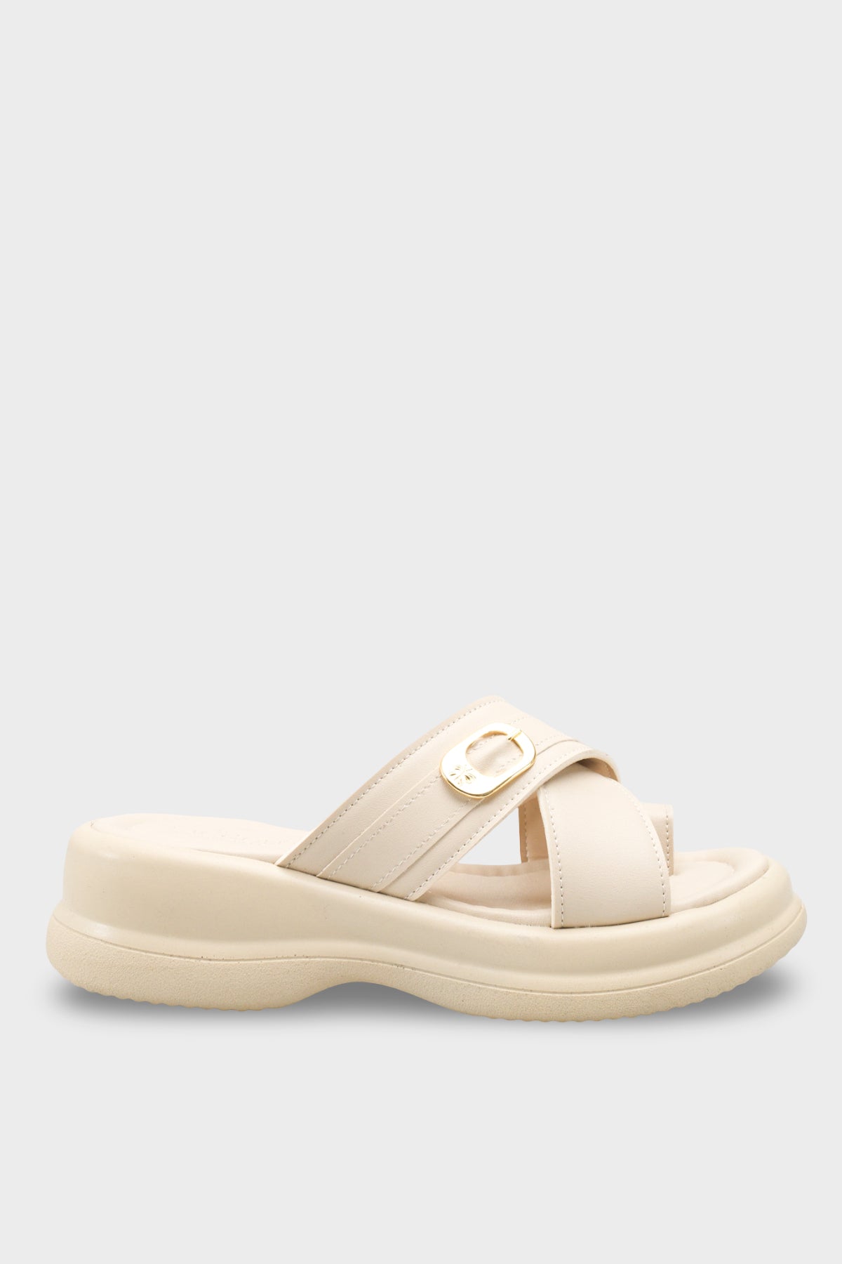 Riccon Kadın Parmak Arası Terlik 00121026 Bej