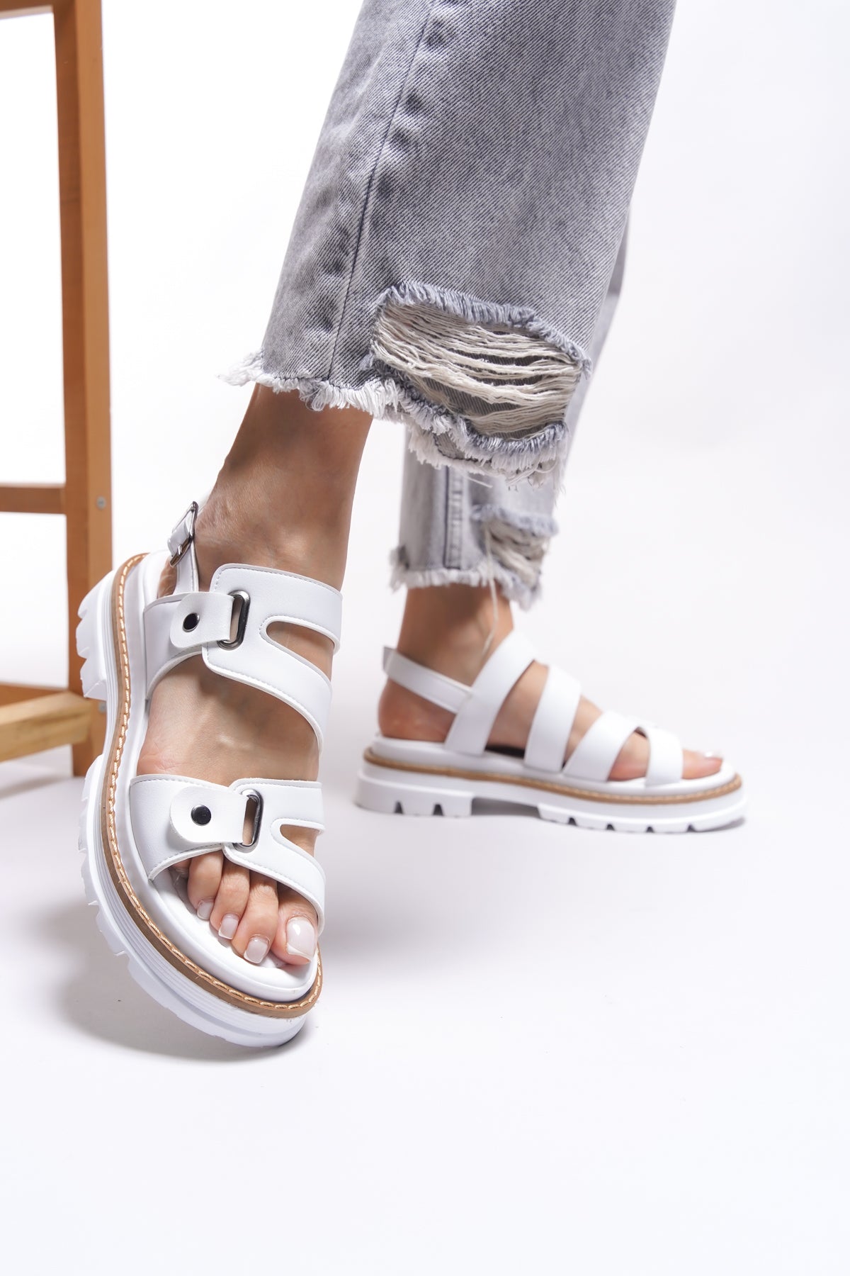 Riccon Lefenaes Kadın Sandalet 0012755