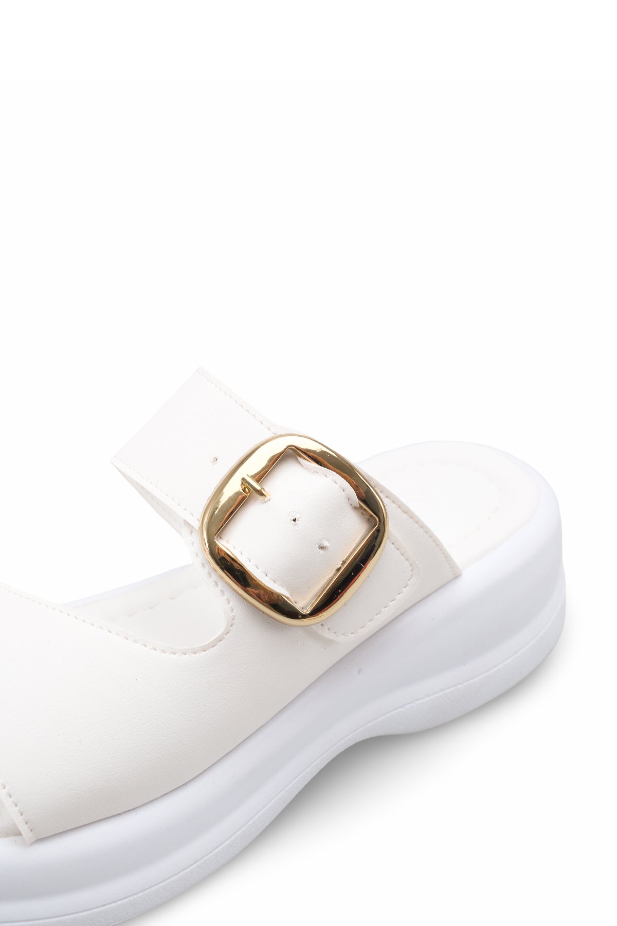 Riccon Kadın Terlik 00121022 Beyaz