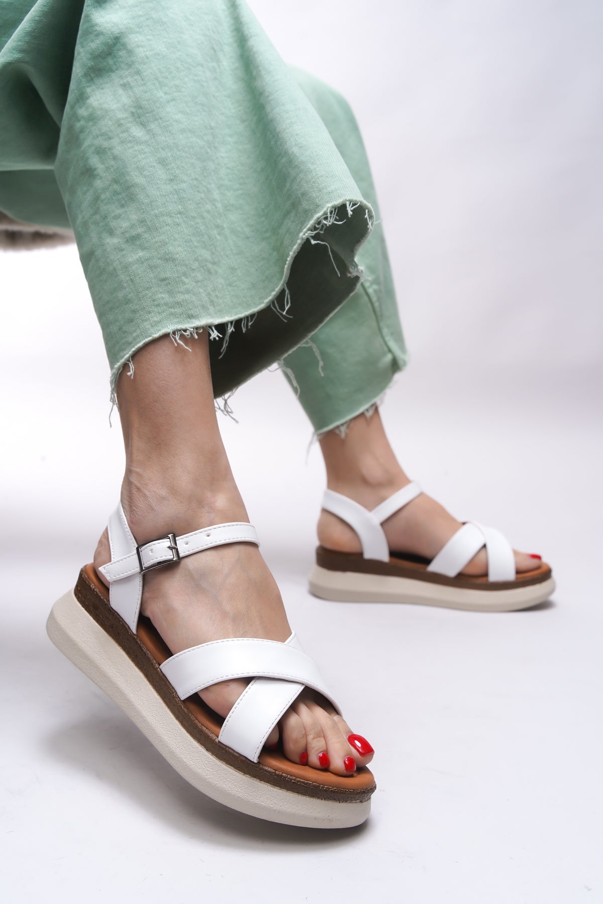 Riccon Myltheris Kadın Sandalet 0012600