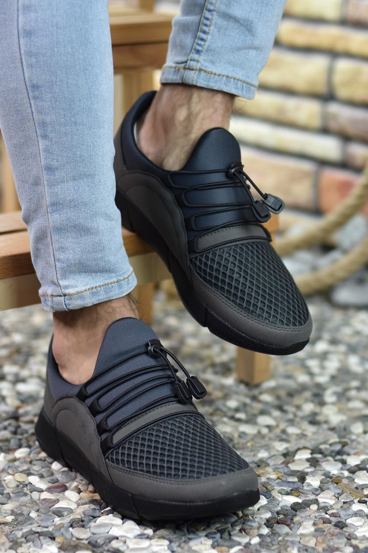 Riccon Erkek Sneaker 00122015 Gri