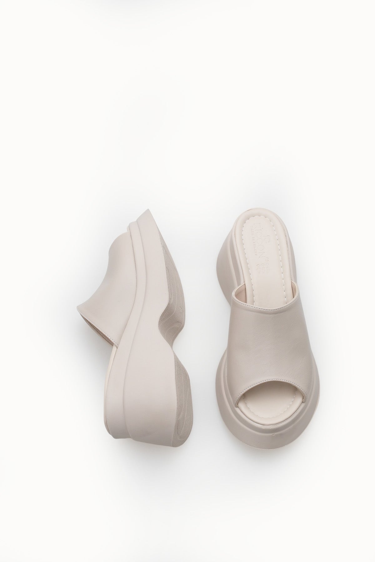 Riccon Kadın Terlik 0012905 Bej