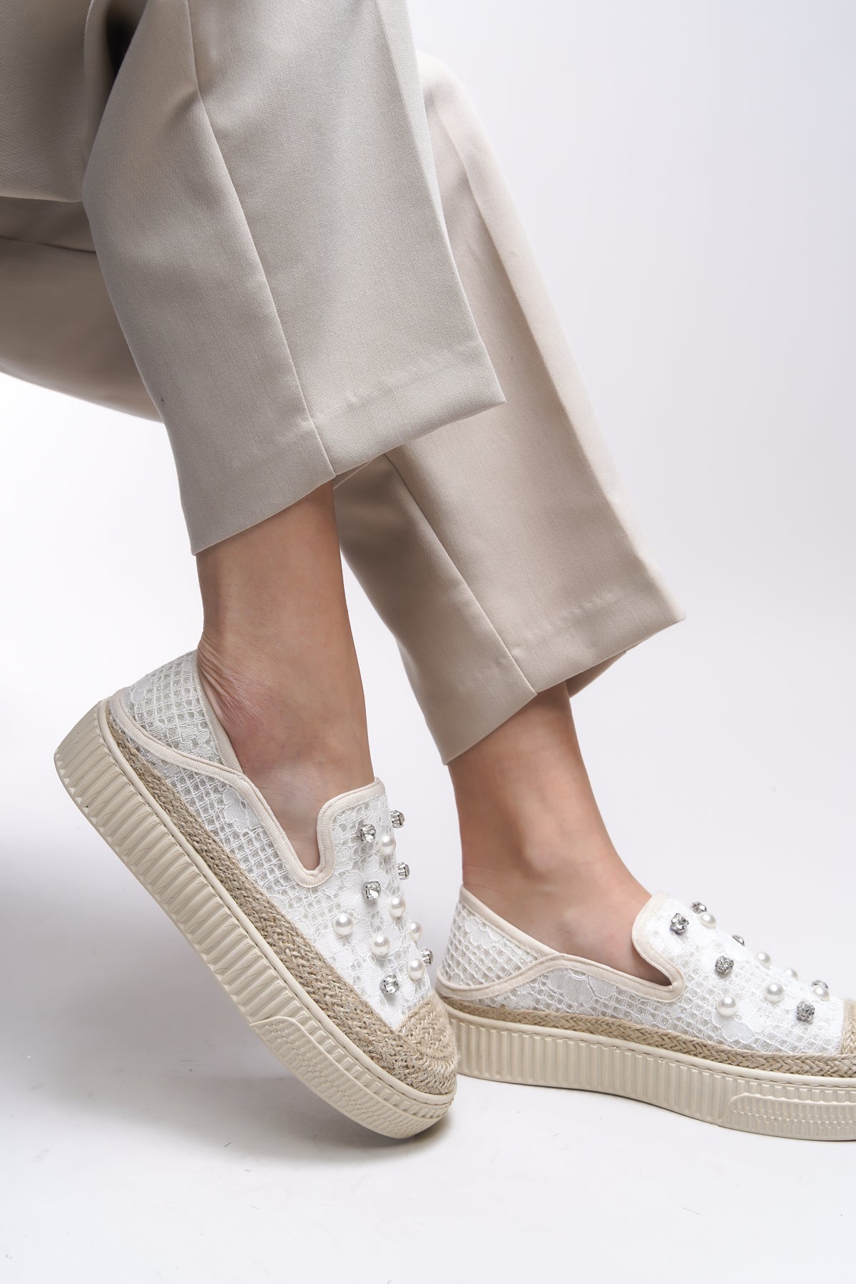 Riccon Elysnarra Kadın Sneaker 0012009016 Beyaz