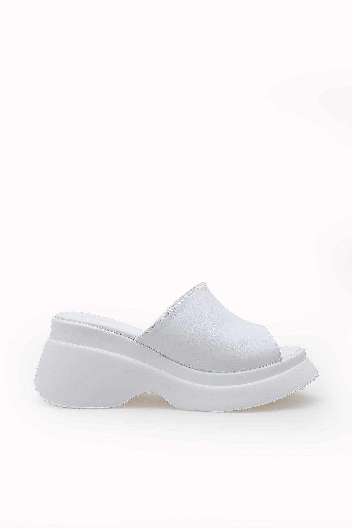 Riccon Kadın Terlik 0012905 Beyaz