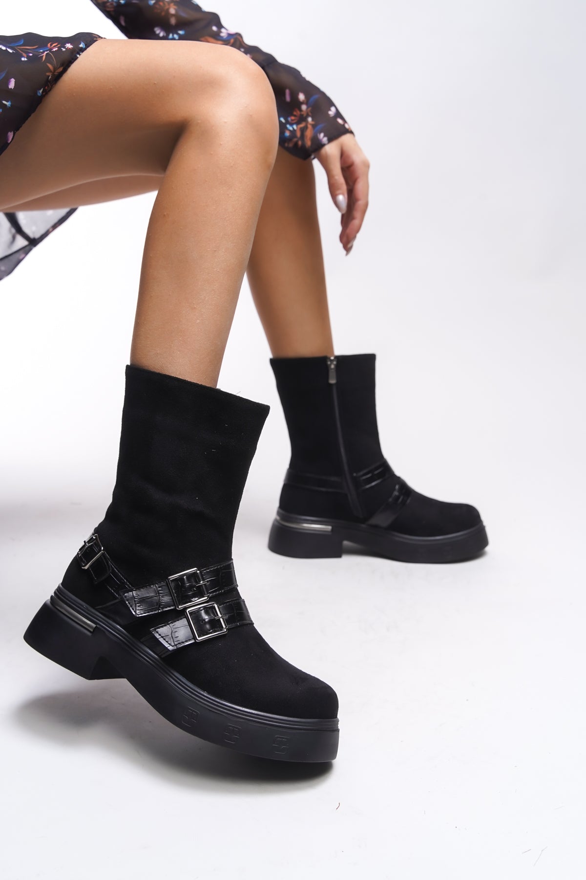 Riccon Elgikh Kadın Toka Detaylı Bot 00123315