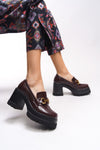 Riccon Ivofaelor Kadın Topuklu Loafer 00121520
