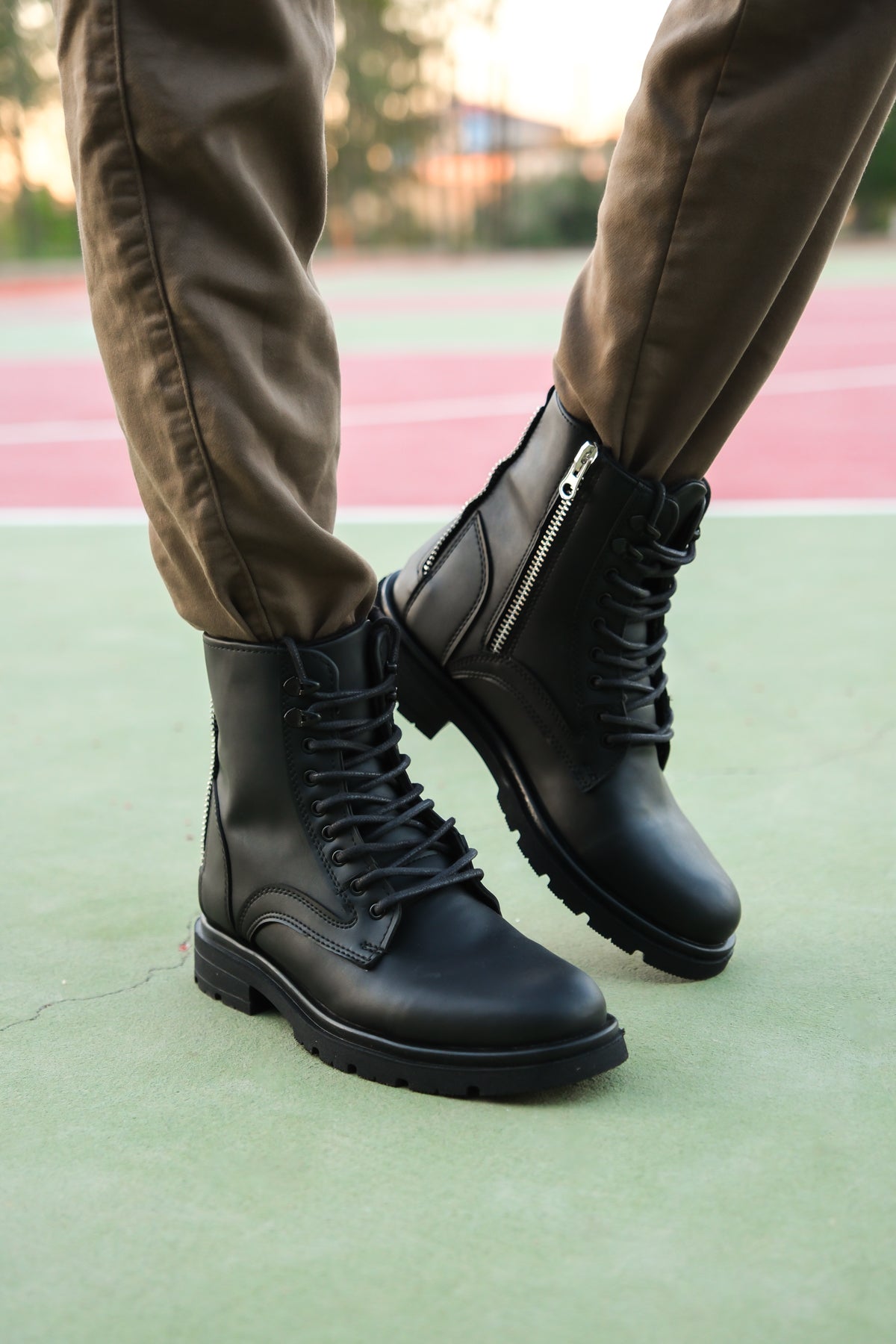 Riccon Unisex Fermuarlı Bot 0012695