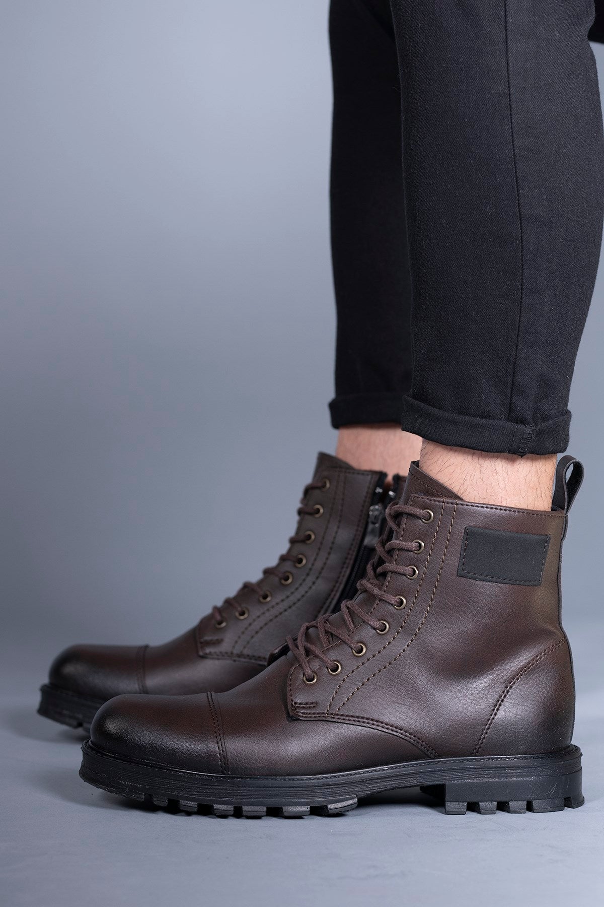 Riccon Erkek Fermuarlı Bot