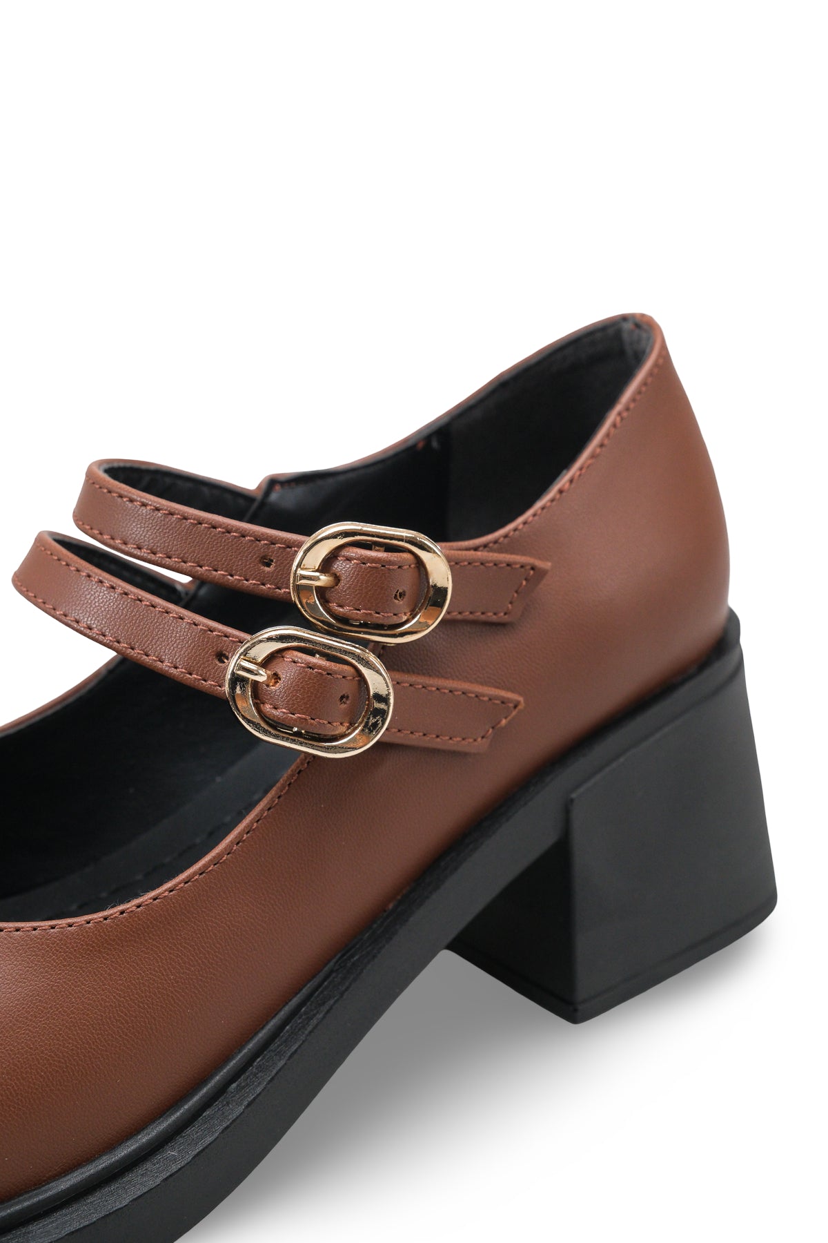 Riccon Merlyrra Kadın Loafer 0012502 Kahverengi Cilt