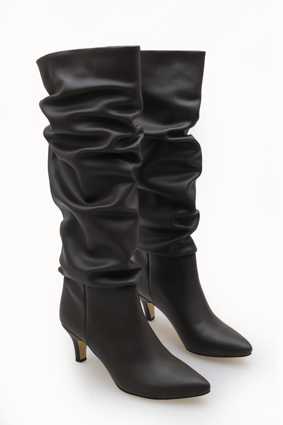 Riccon Jenfarrel Kadın Körüklü Çizme 00126000 Kahverengi Cilt