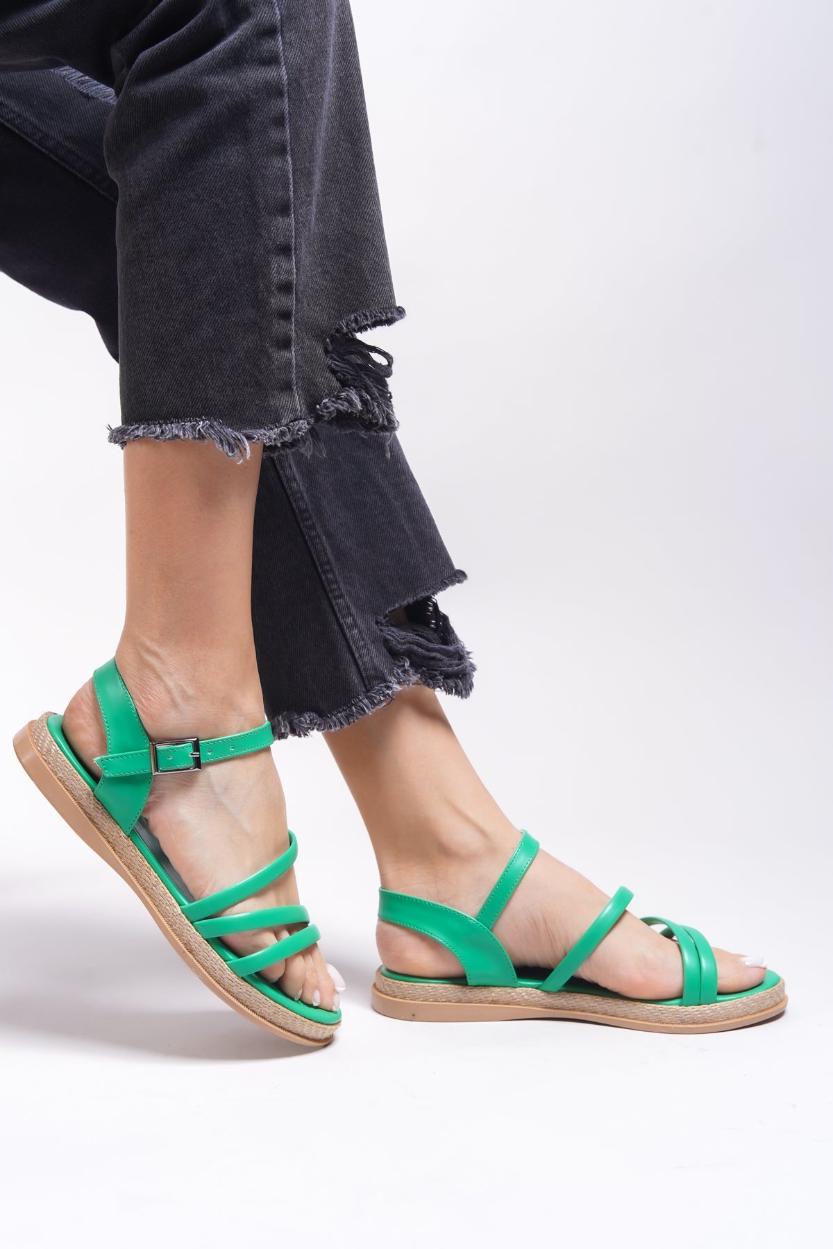 Riccon Lrenhil Kadın Sandalet 0012101