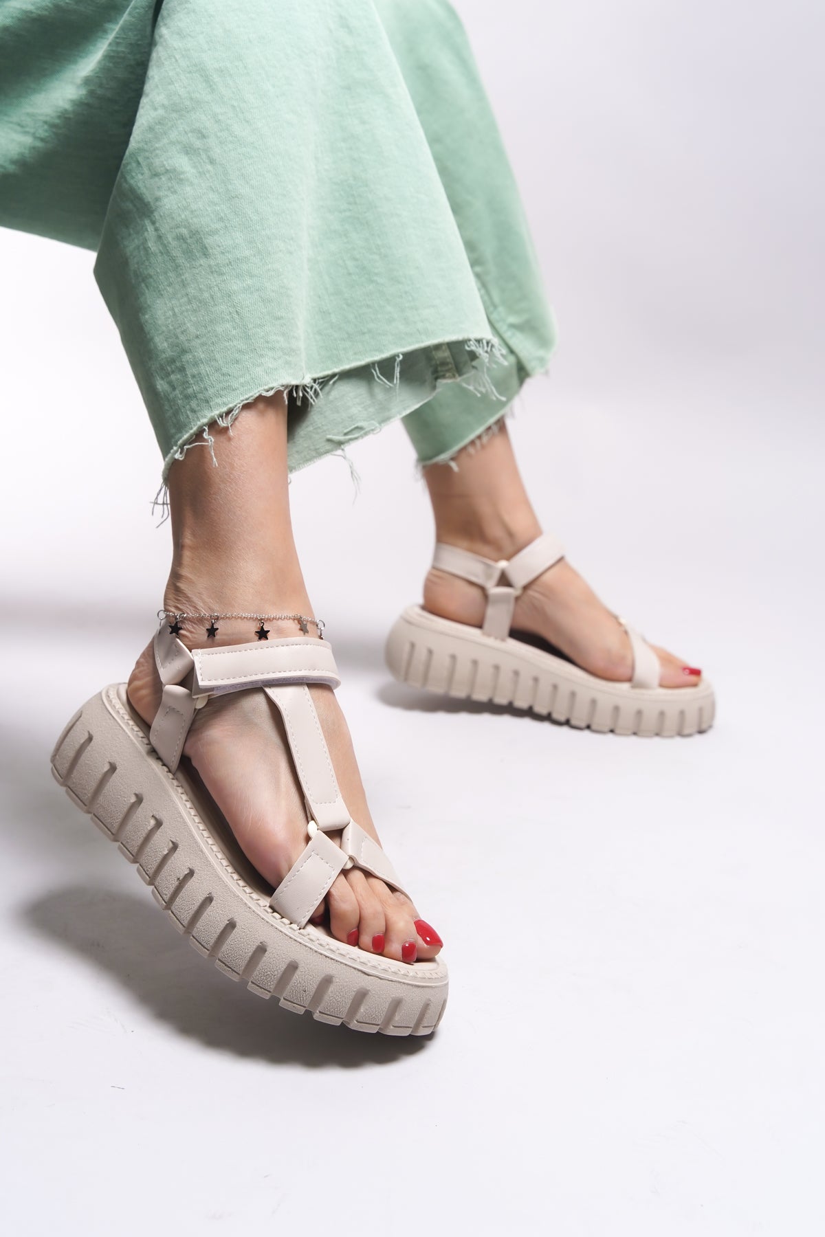 Riccon Lelaluma Kadın Sandalet 0012620