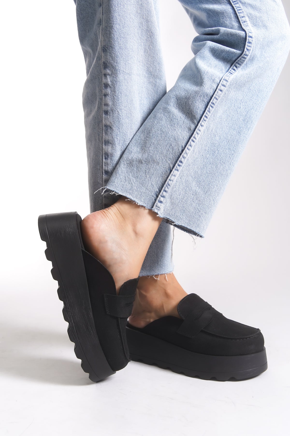 Riccon Arionelth Kadın Terlik 0012128 Siyah