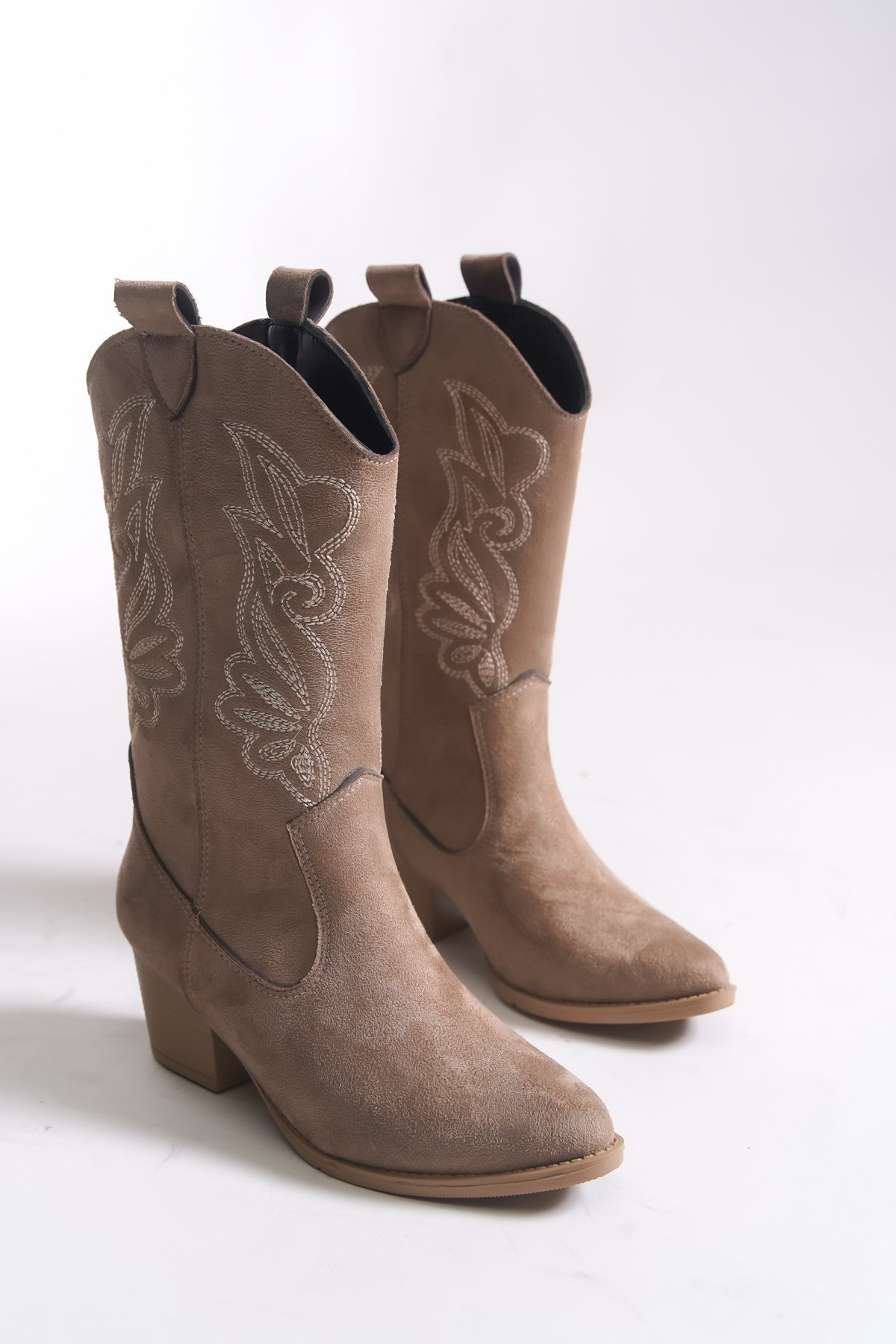 Riccon Qiraveth Kadın Western Kısa Çizme 001250061