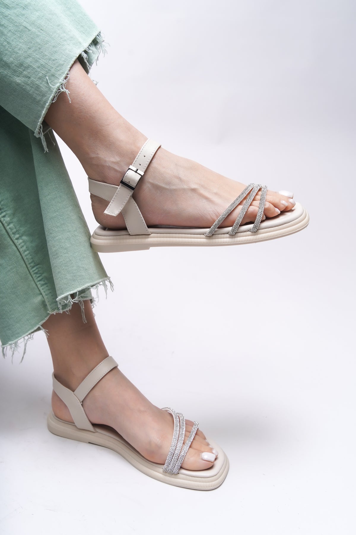 Riccon Varvaesh Kadın Sandalet 0012110