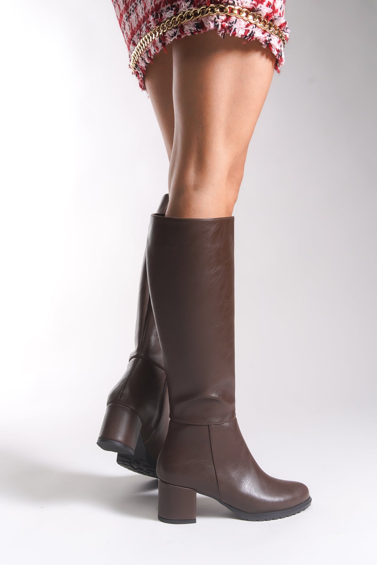 Riccon Kadın Diz Altı Çizme 0012504