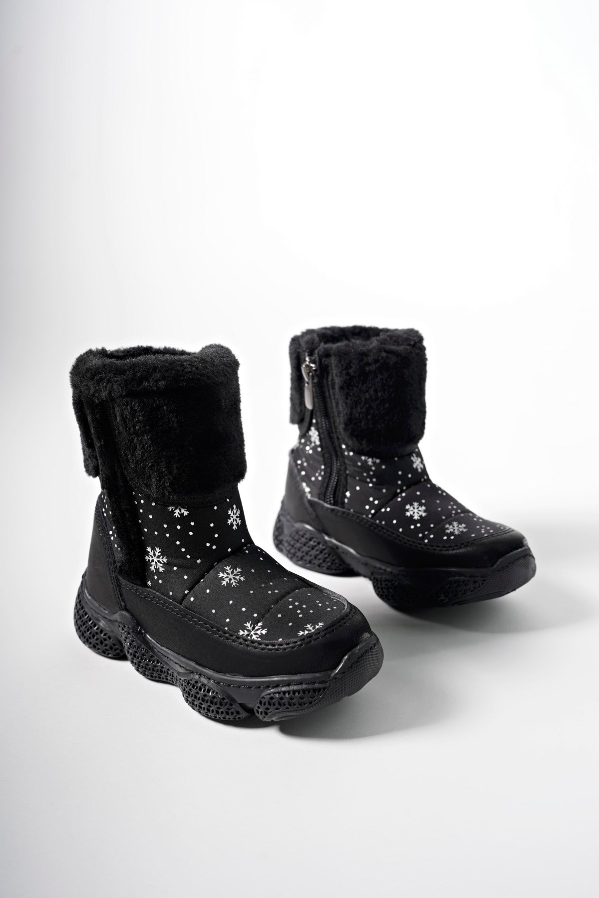 Riccon Szirnul Çocuk Fermuarlı Kar Botu 0012140