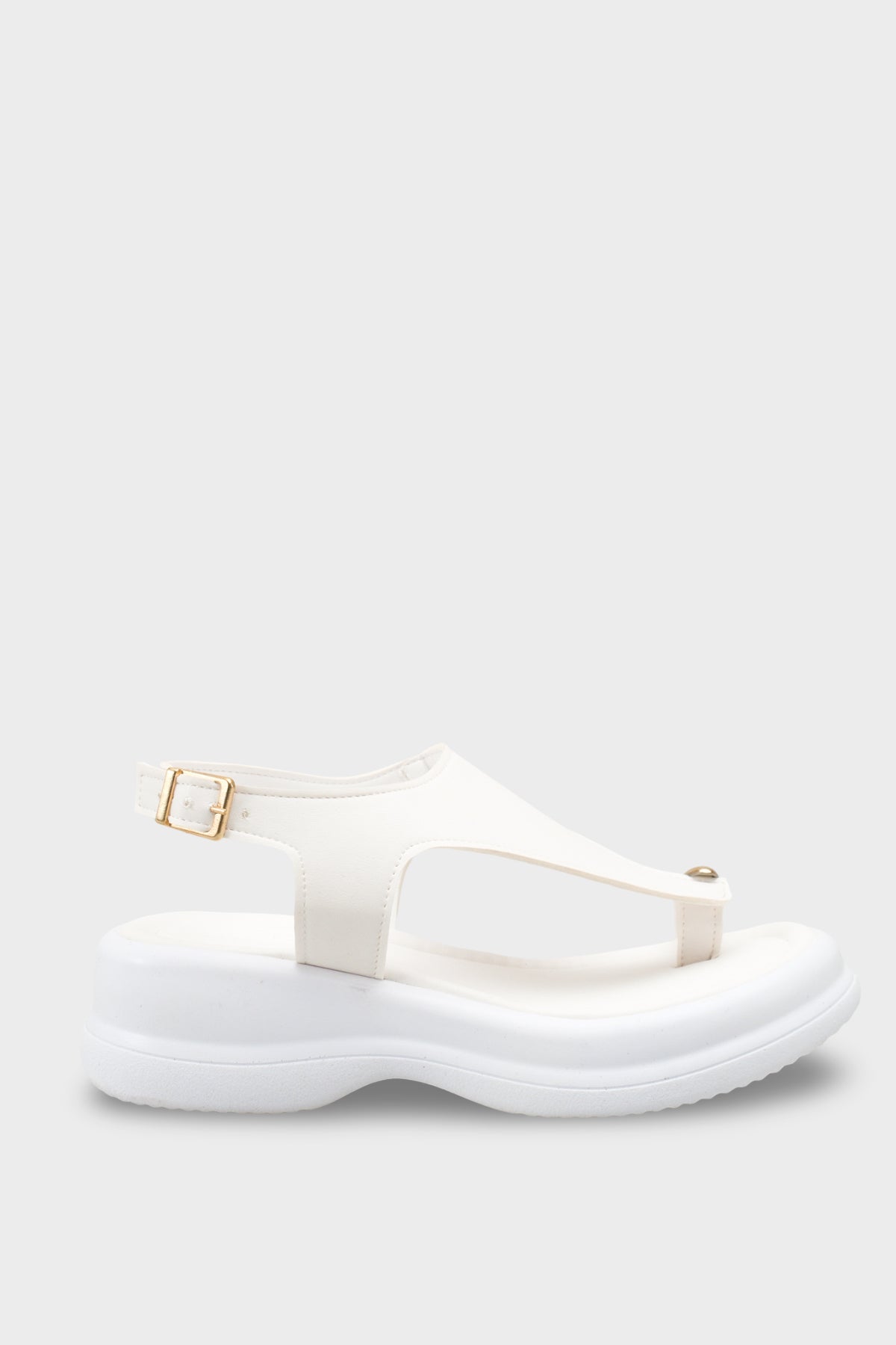 Riccon Kadın Parmak Arası Sandalet 00121060 Beyaz