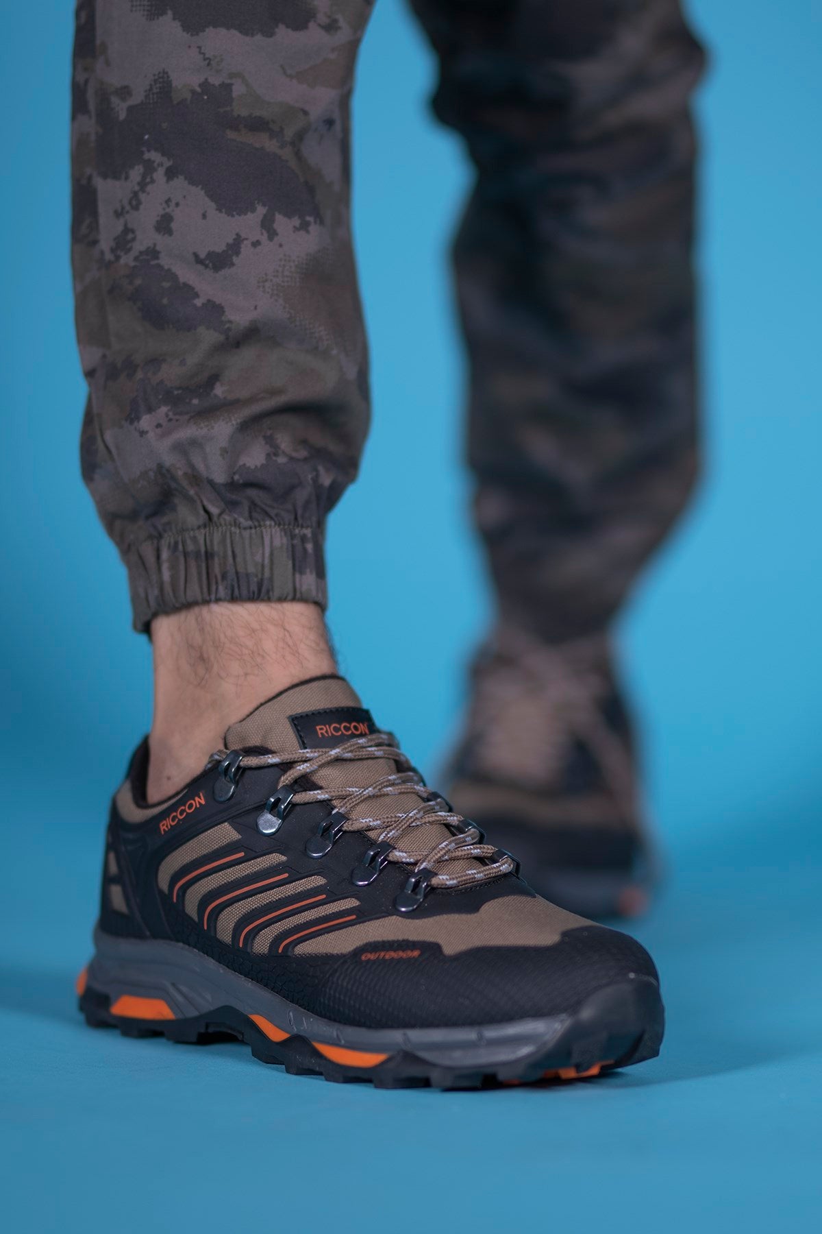 Riccon Unisex 3D Rubber Trekhakiking Ayakkabı 0012