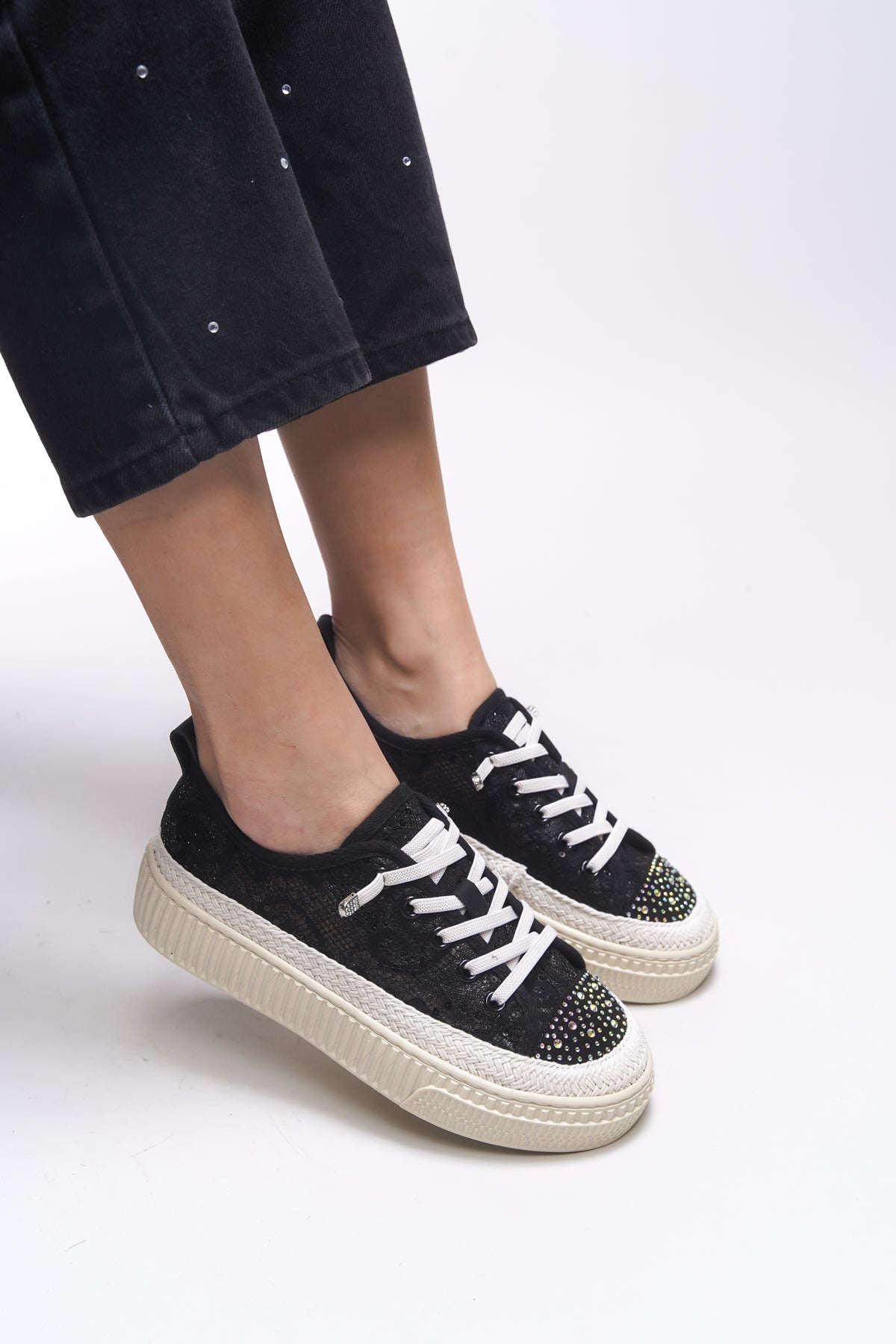 Riccon Maersaria Kadın Sneaker 001200903 Siyah