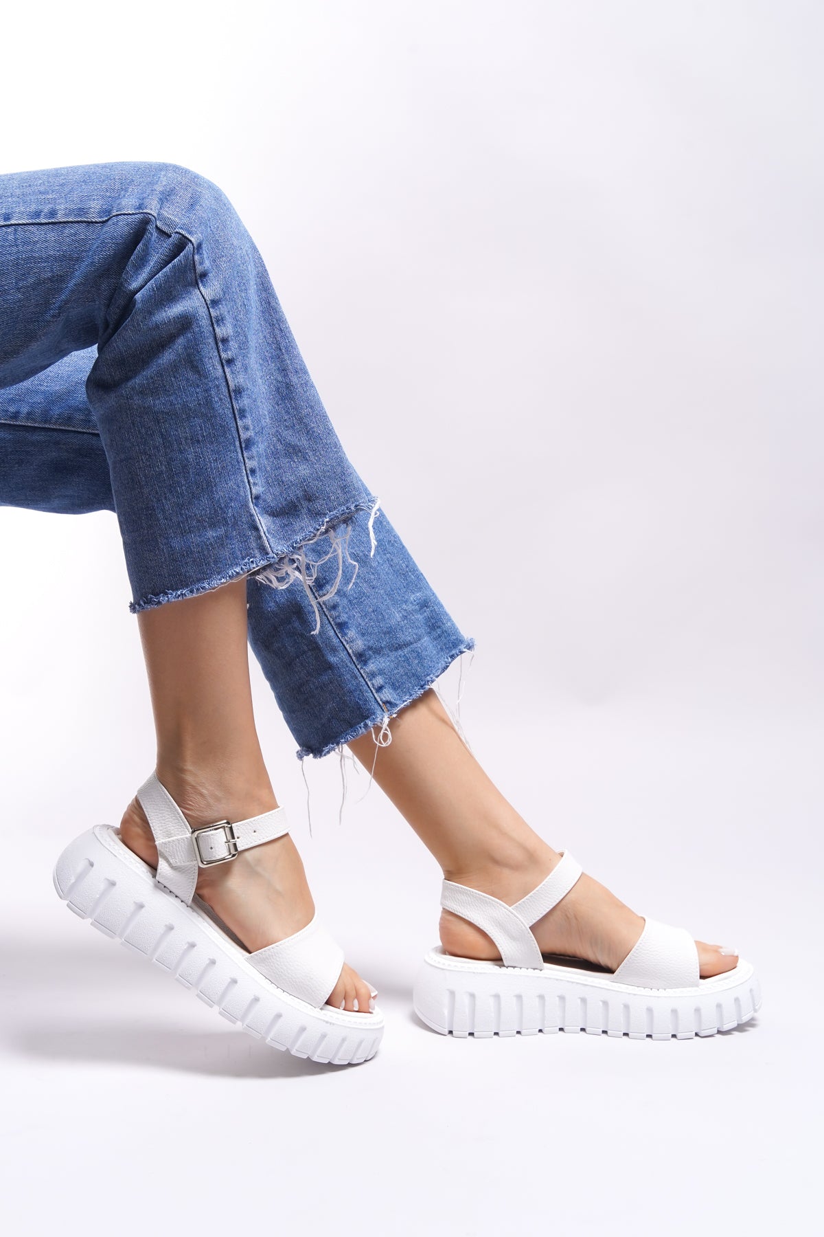 Riccon Rymlal Kadın Sandalet 0012610