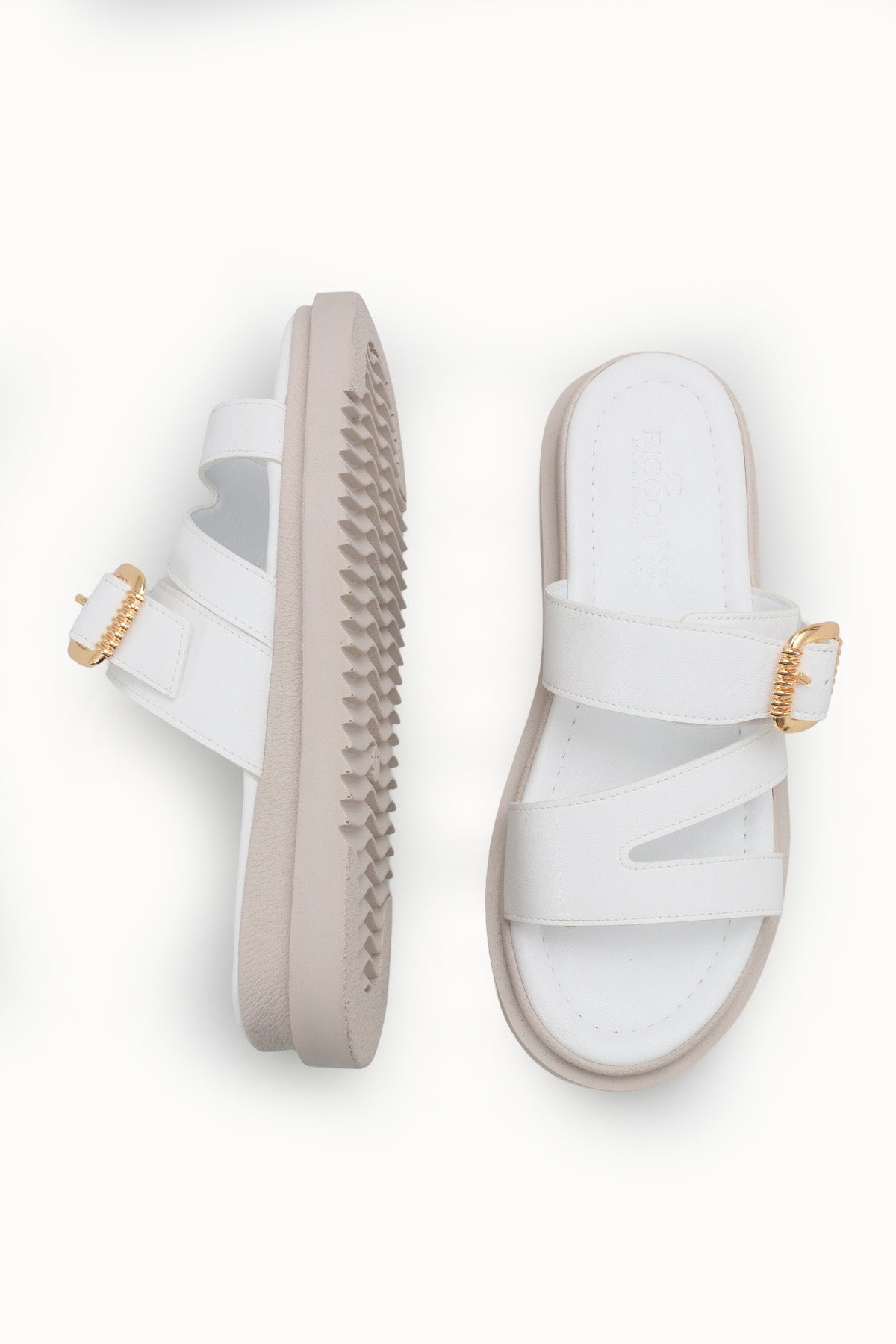 Riccon Kadın Terlik 00120406 Beyaz