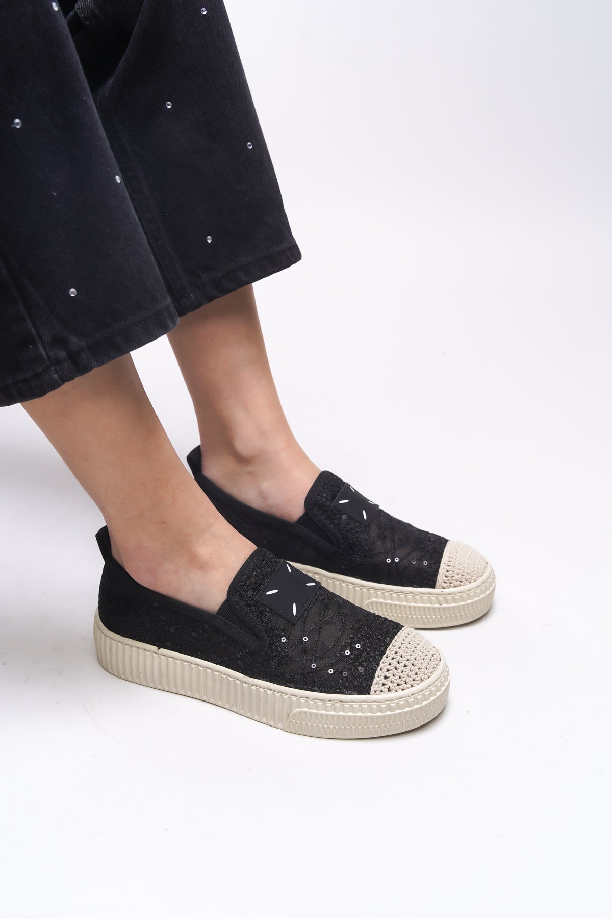 Riccon Eveheira Kadın Sneaker 001200902 Siyah