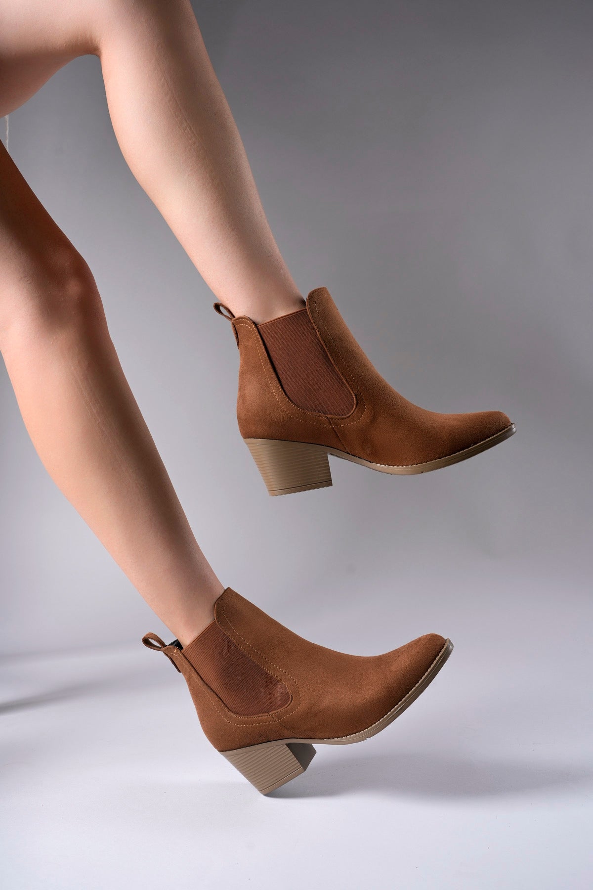 Riccon Glellea Kadın Bot 00125006 Taba Süet